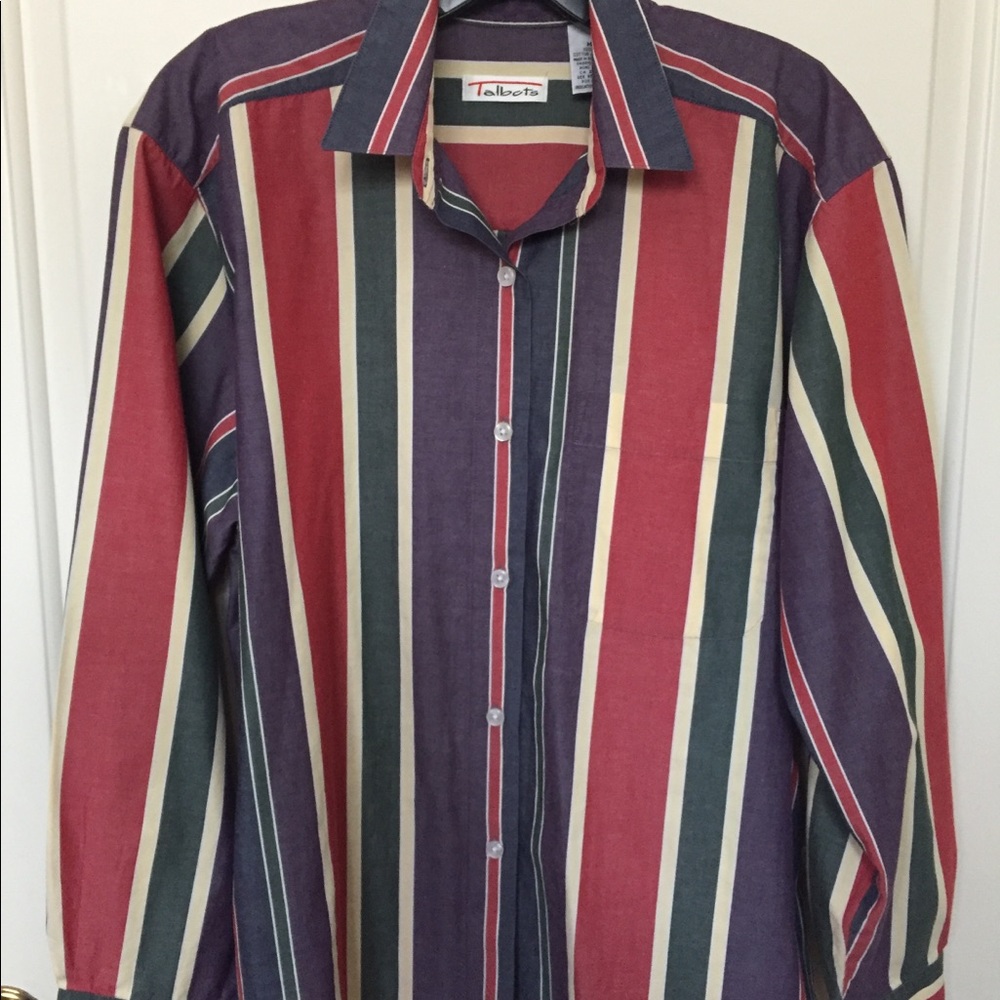 Multicolor Talbots Shirt M-L